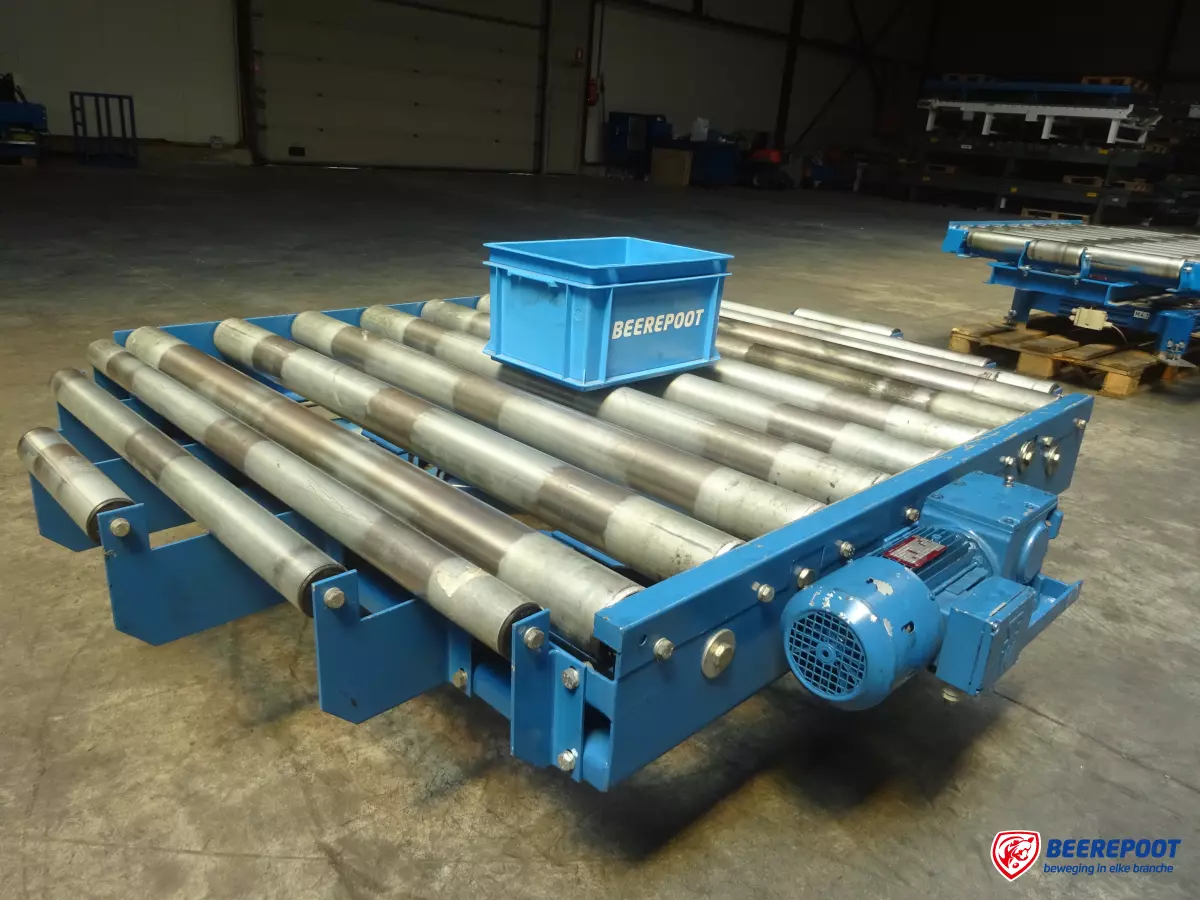 Roterende rollenbaanwissel